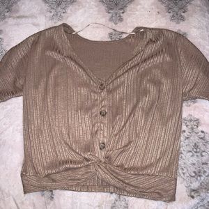 Simple cute crop top.